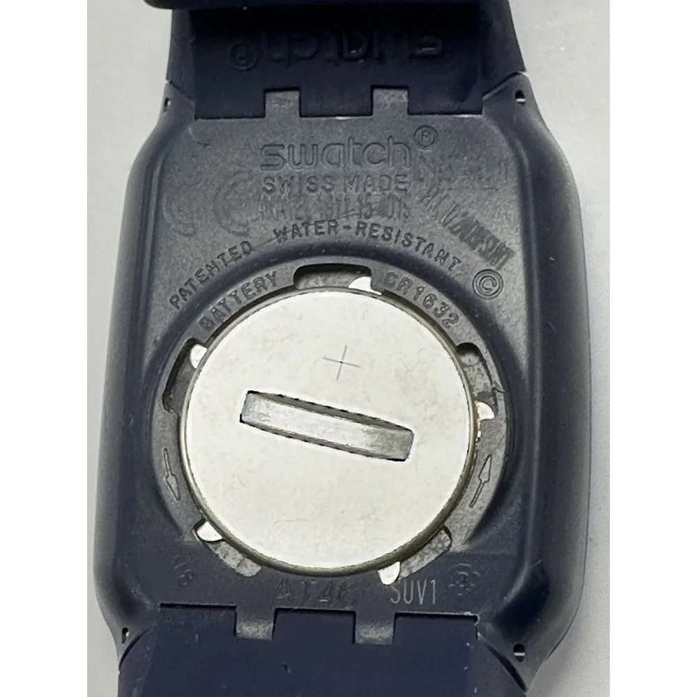 Swatch Swiss Made Digital Watch New Battery 39MM 8